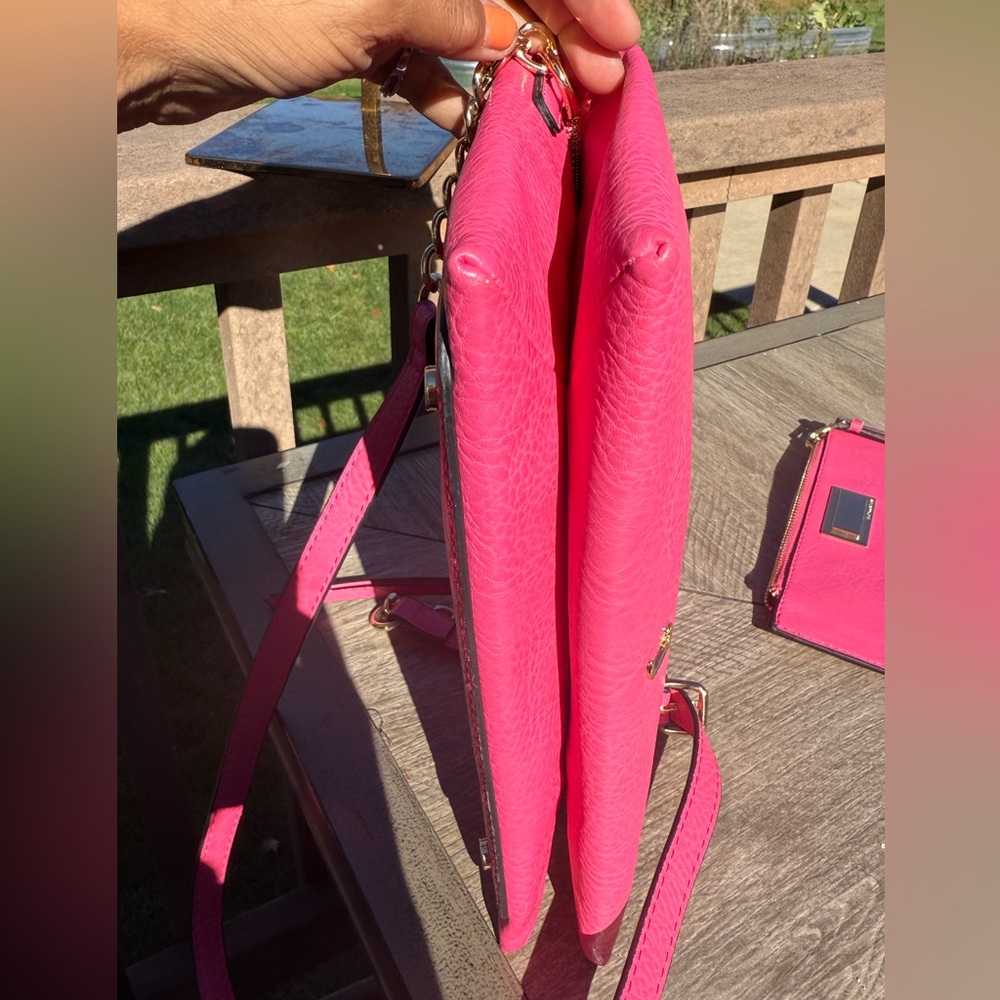EUC! Juicy Couture Pink Vintage 2 Bags in 1 Crossbody Bag - Picture 10 of 12